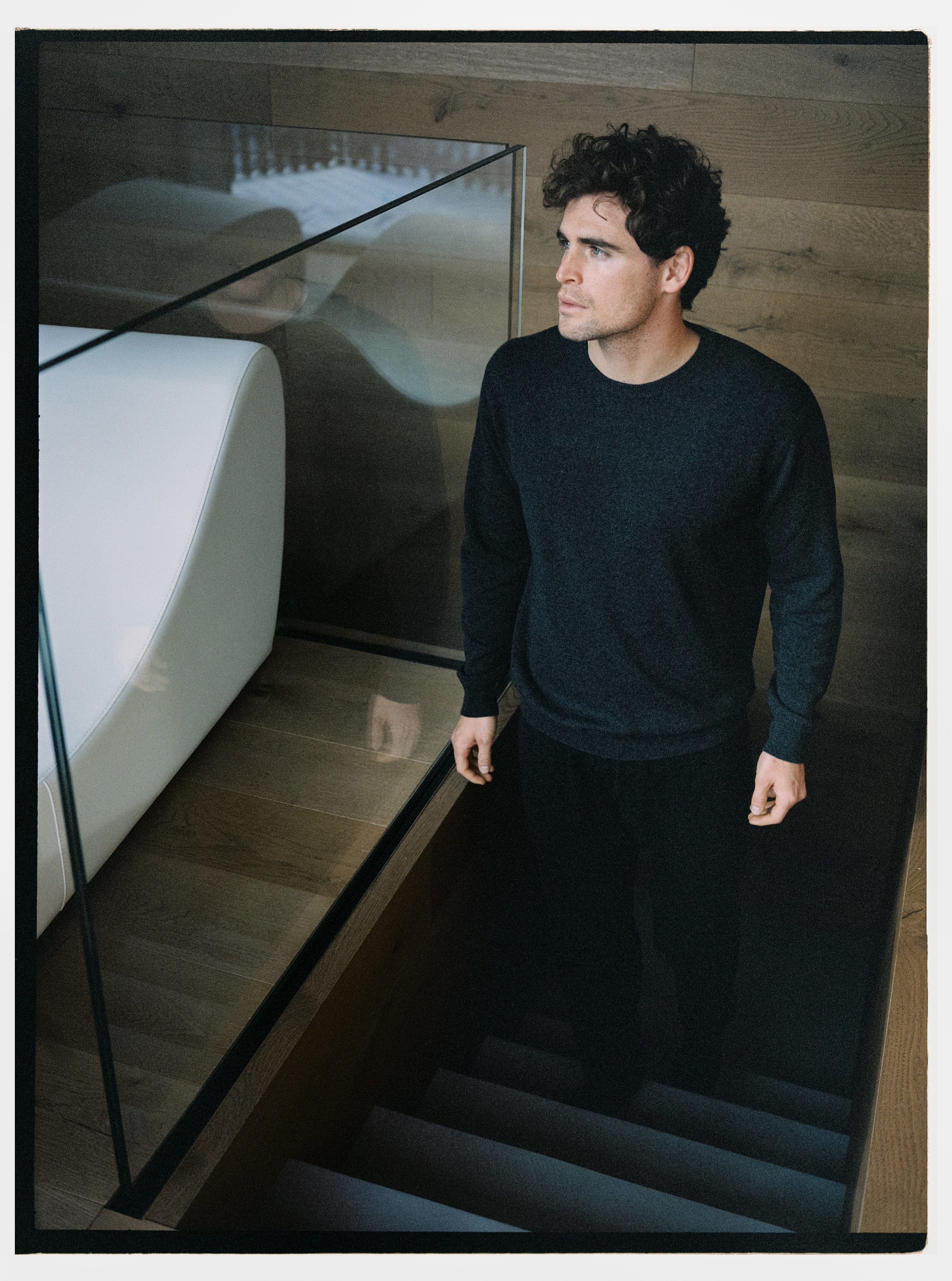 Maglione girocollo Loto Antracite