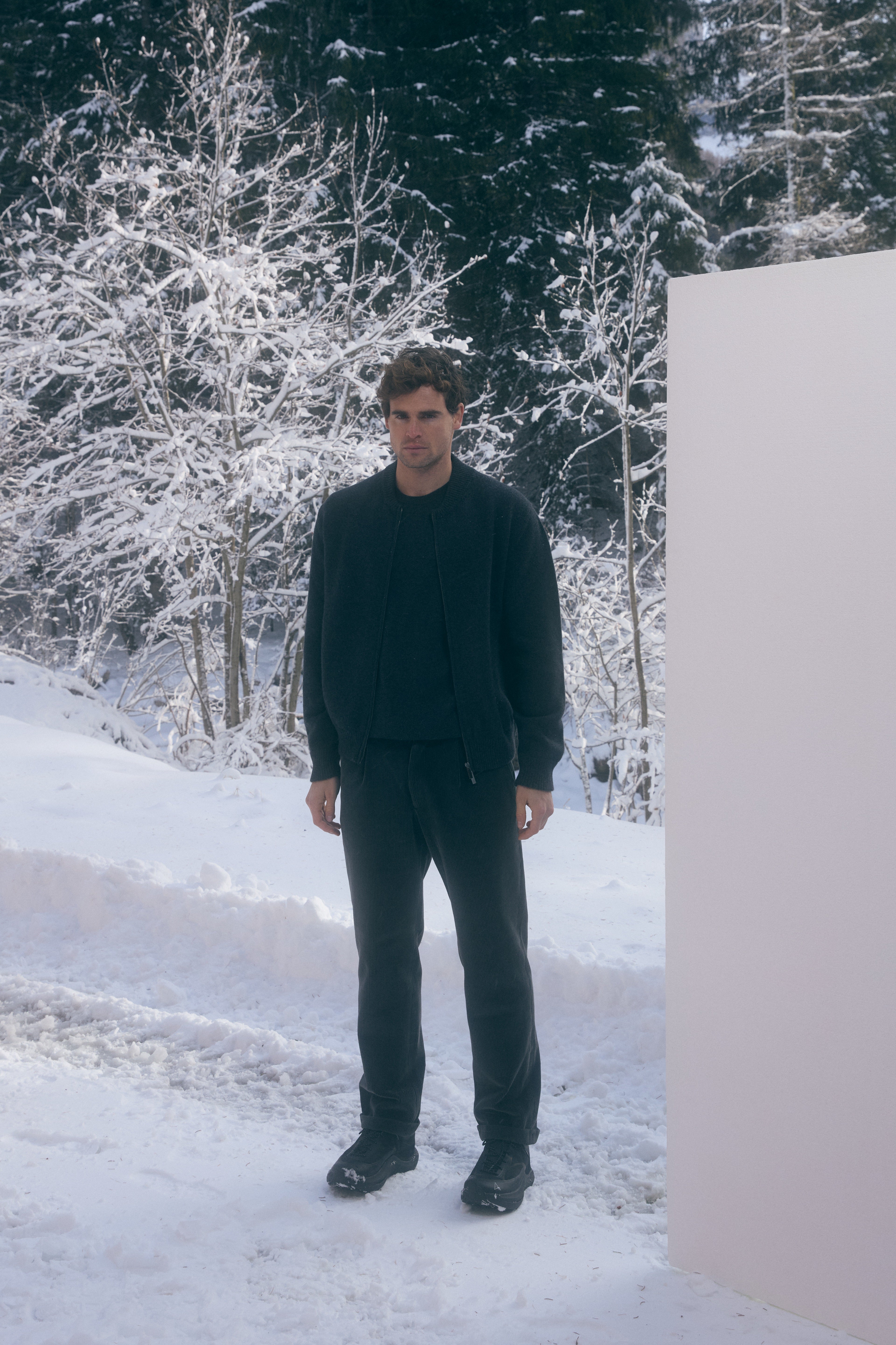 Bomber con zip Alisso Antracite