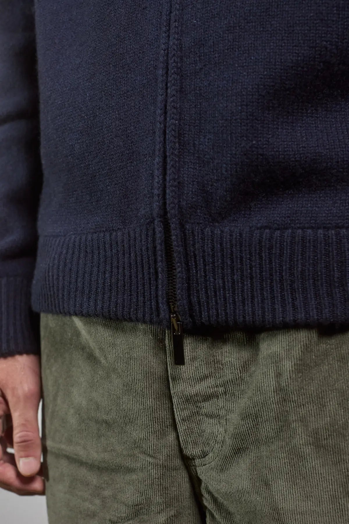 Zip-up Bomber Alisso Blue Navy
