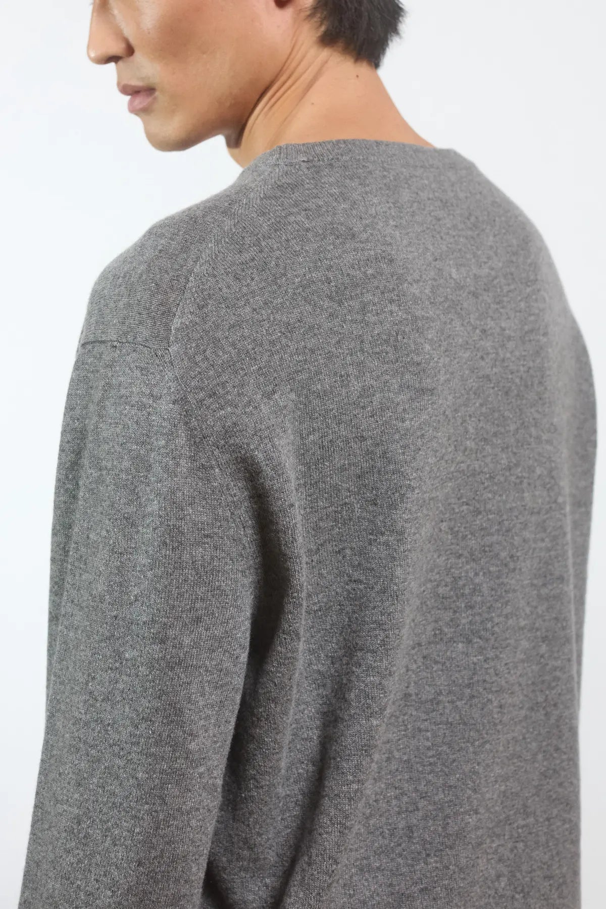 Maglione girocollo Loto Grigio Melange