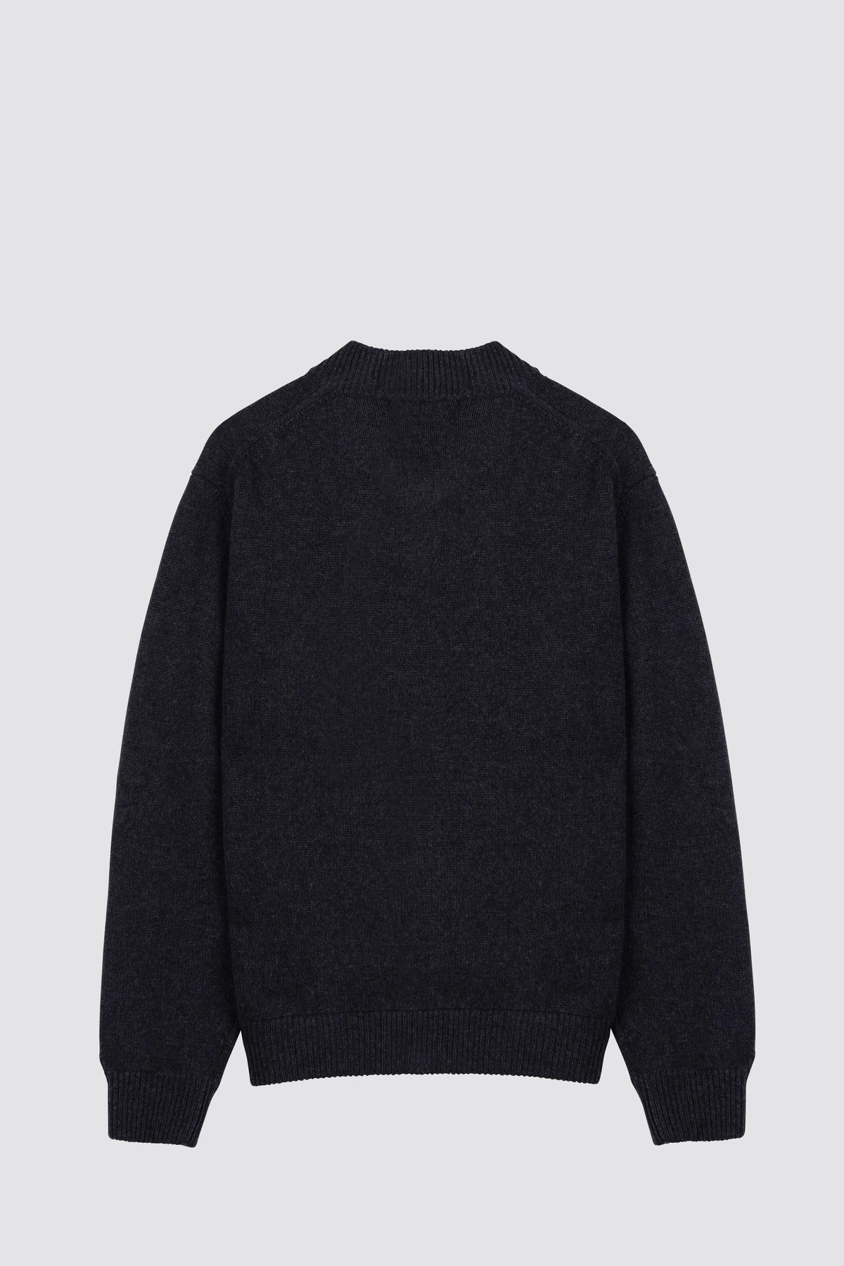 Bomber con zip Alisso Antracite