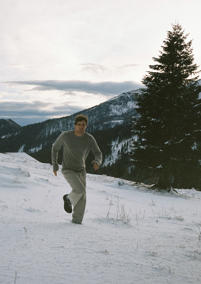 Maglione con maniche a sella Miscanto Grigio Tortora
