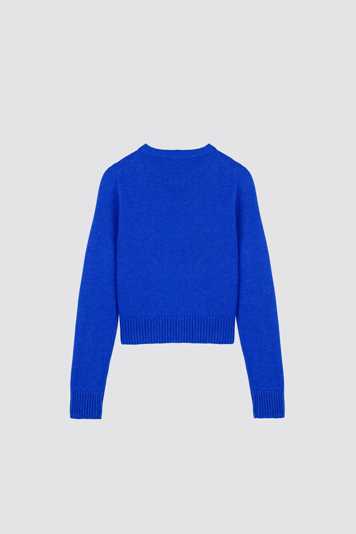 Maglione a coste alte Dalia Electric Blue