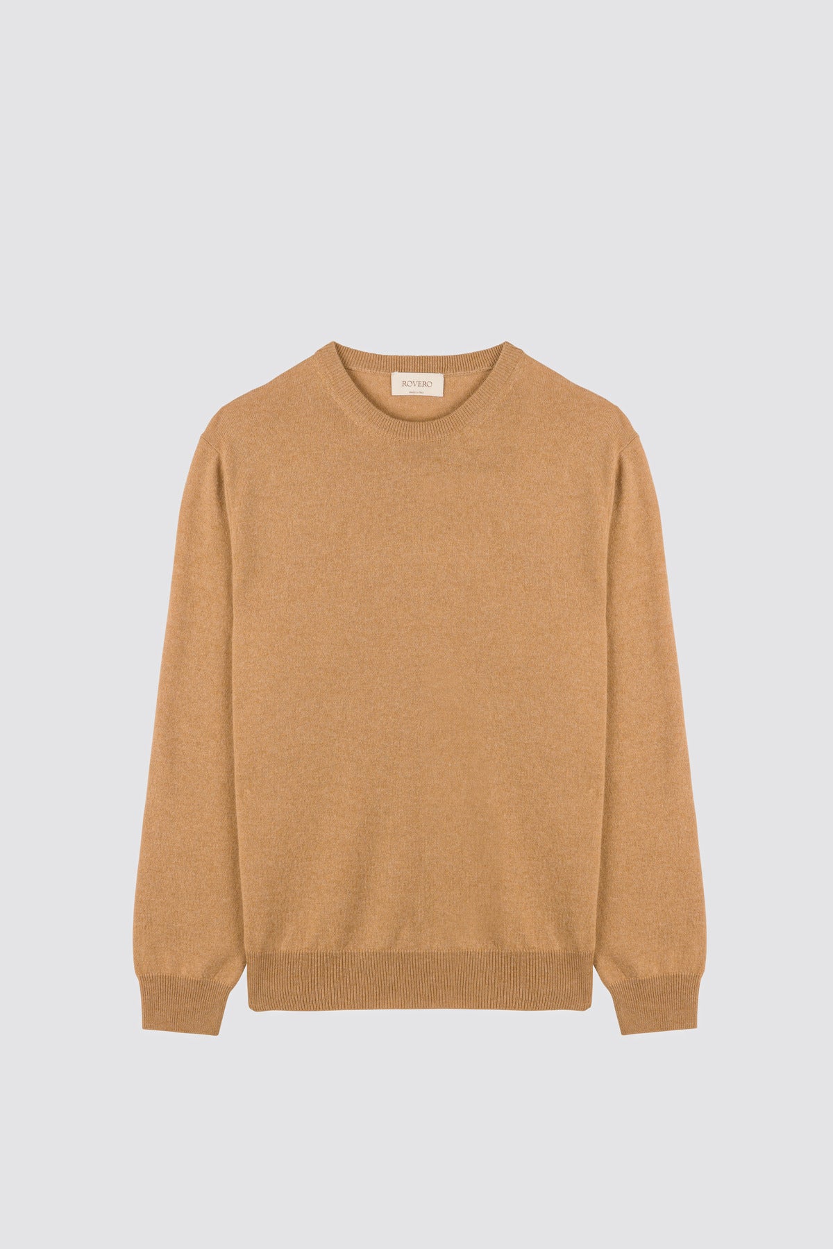 Round neck sweater Loto Camel