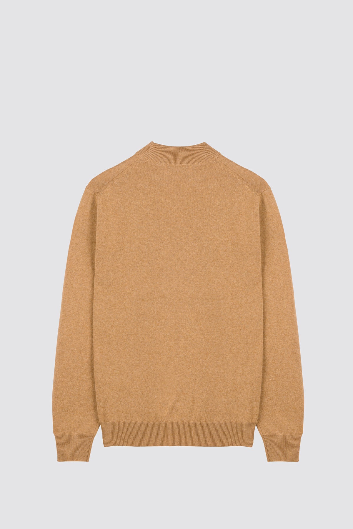 Mock neck sweater Lupino Camel