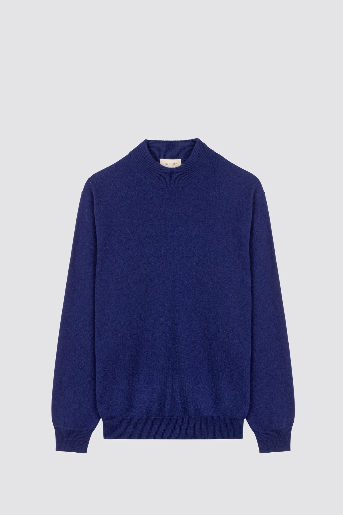 Mock neck sweater Lupino Blue Navy