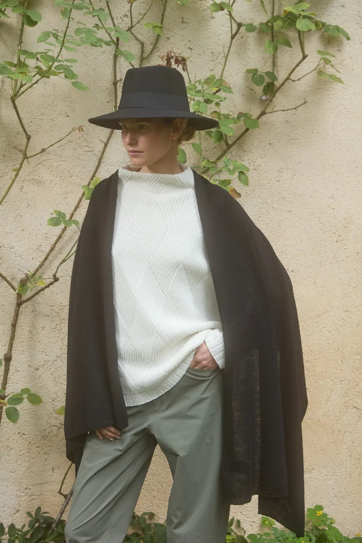 Cappello Calla Nero