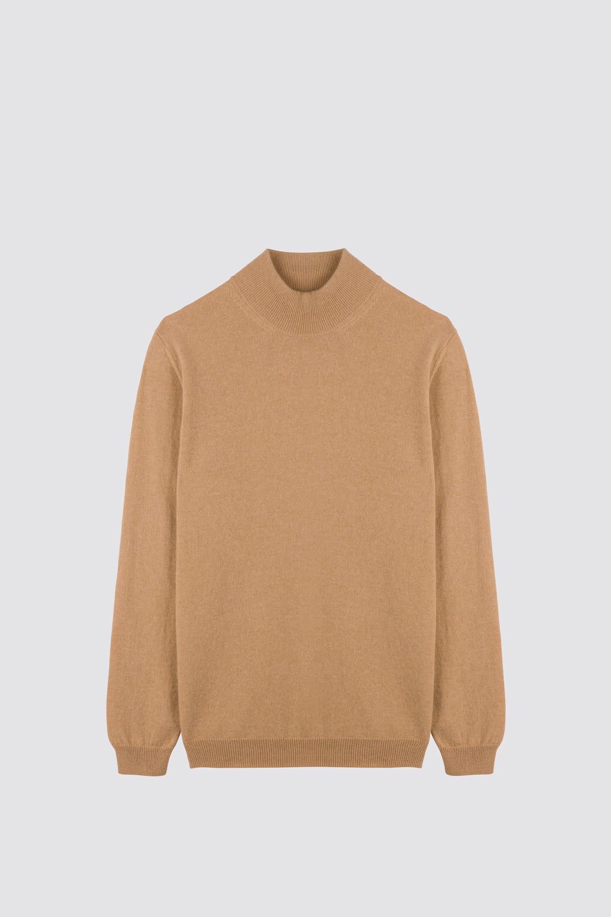 Mock neck sweater Vinca Beige